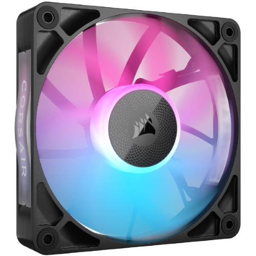 CORSAIR ICUE LINK RX120 RGB VENTOLA PWM DA 120mm CUSCINETTO A CUPOLA MAGNETICA VENTOLA SINGOLA NERO